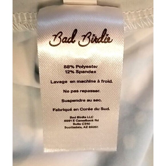 Men's Bad Birdie Bam Bam Polo Shirt All Over Print Sz Large NWOT - Picture 5 of 5